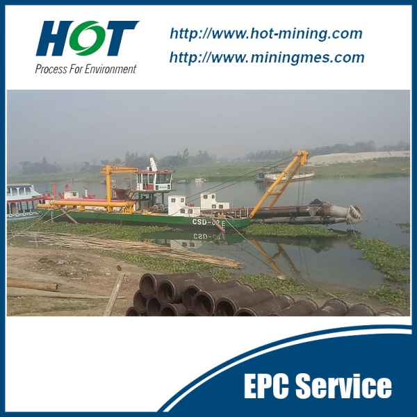 2017 New 3500m3/H Hydraulic Cutter Suction Dredger