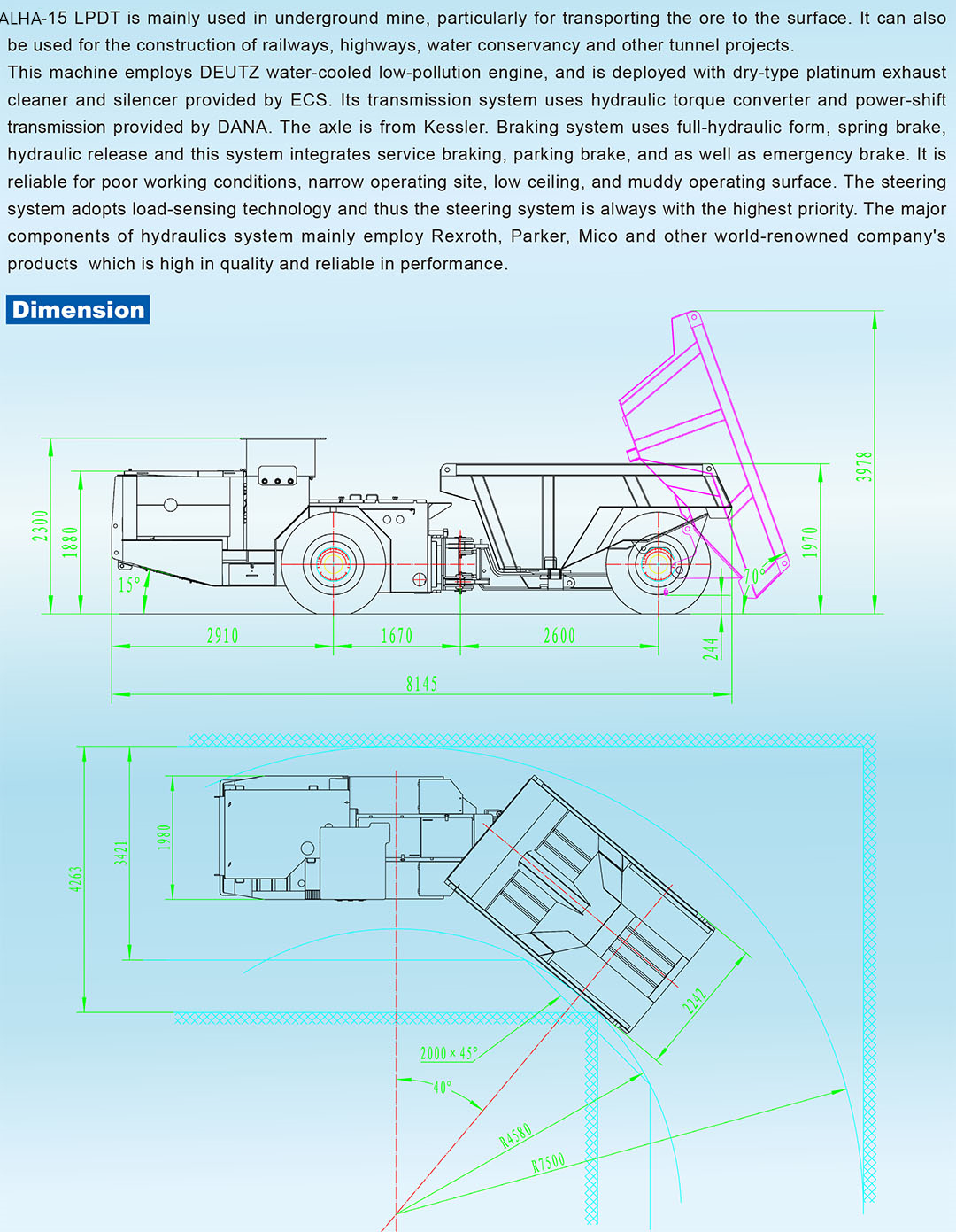 ALHA-15 Mining Dump Truck-Beijing Hot Mining Tech-6